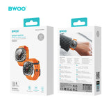 BWOO WA09 SMART WATCH BLACK  BO-WA09BLK