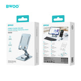 ADJUSTABLE PHONE STAND WITH 360 ROTATION BASE GREY  BO-ZJ144GRY