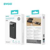 QC 22.5W FOUR PORTS FOR FAST CHARGING POWER BANK 20000mAh BLACK  BO-P51BLK